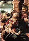 Holy Family with the Child St John by Hans the elder Burgkmair
